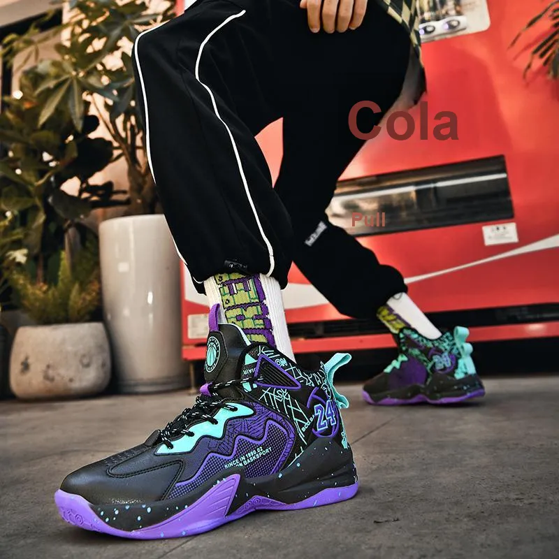 MUSHILANDI Cushioning, Slip Resistant, Abrasion Resistant, Height Increasing Mid Top Basketball Shoes Unisex-27