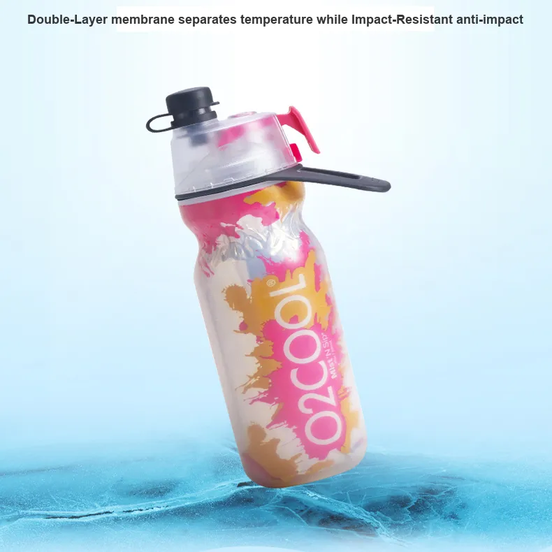 O2COOL Outdoor Water Equipment Water Container 355ml Plastic Unicorn-3