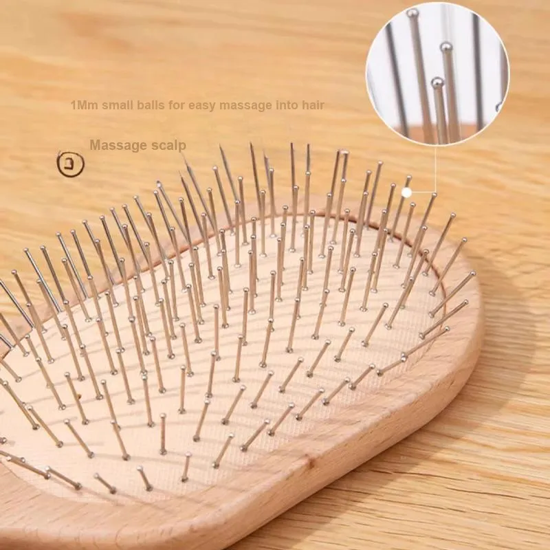 OCE Steel Needle Square And Round Airbag Massage Comb Portable Shunfa-1