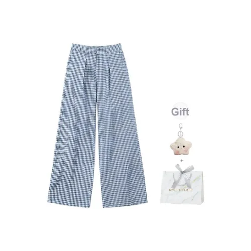 EVPGB Синий Женские Повседневные Брюки