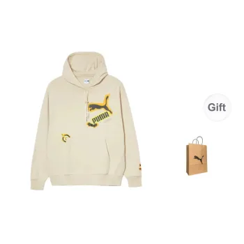 PUMA Sweatshirts Men Oat, Shopping Bag Included