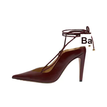 Bottega Veneta Spritz Slim Heel High Heels 11cm Women's Cherry Red