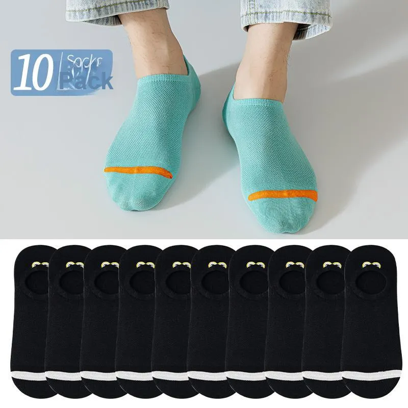 Cotton Gene No Show Socks Men's Combo Set-36