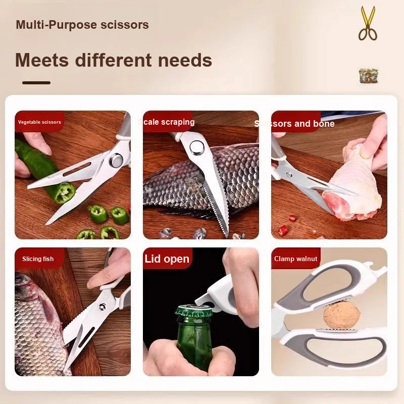 CHUANGMUGONGFANG Household Scissors-1