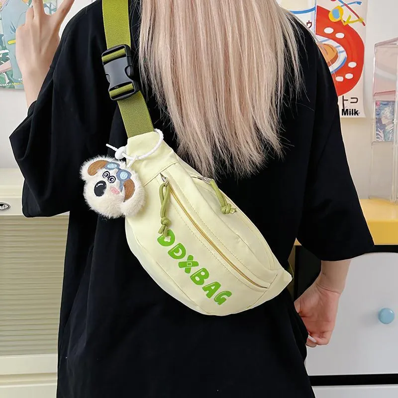 BAODIDAISHU Nylon Sling Bag Unisex Multicolor-22