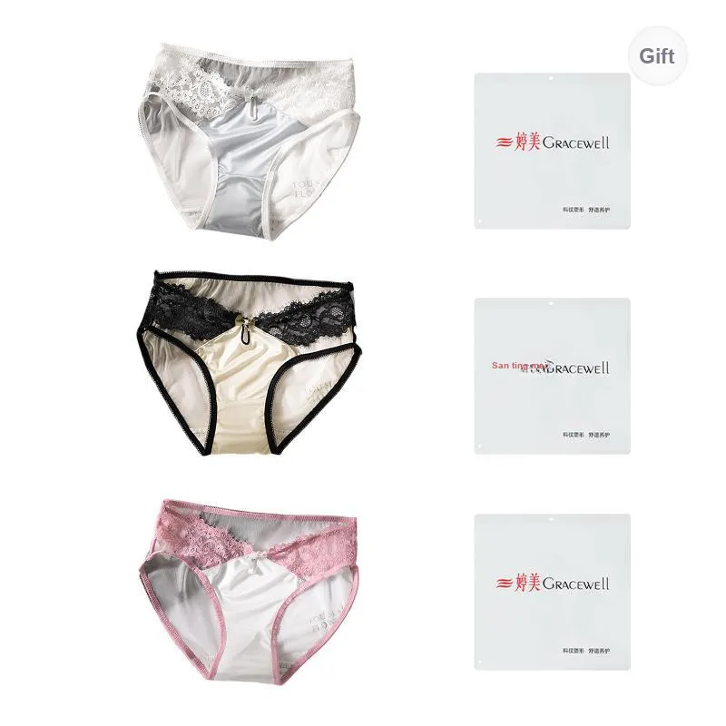 GRACEWELL Underpants Women's Shopping Bag 3 Pack-4