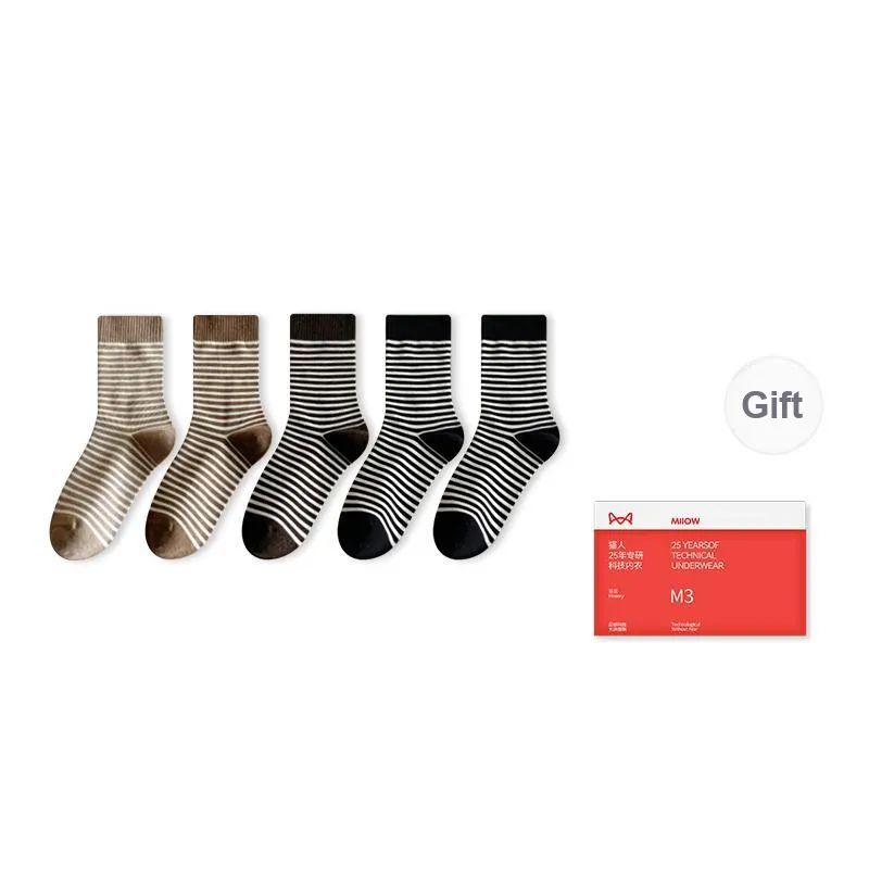 MIIOW Trend Party Series Mid Calf Socks Women's Combo Set-11