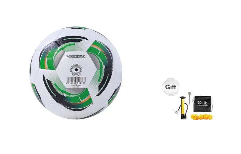 KELME Size 4 Ball Size 5 Ball Soccer PU Seamless Thermal bonding Unisex White Green-3