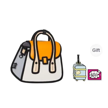 JumpFromPaper Handbags Orange