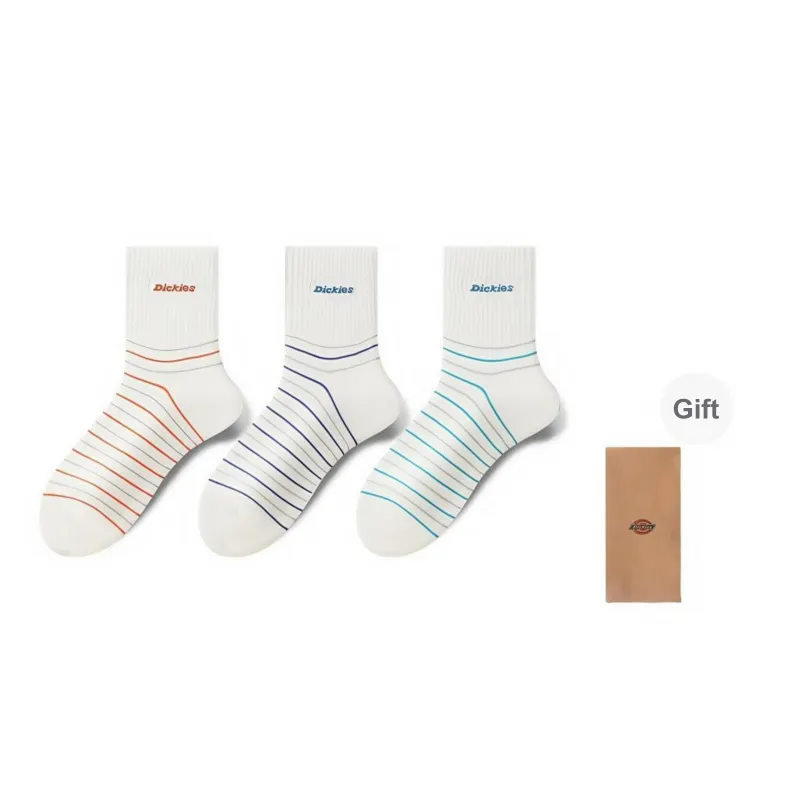 Dickies Mid-Calf Socks Unisex Gift Box Combination-15