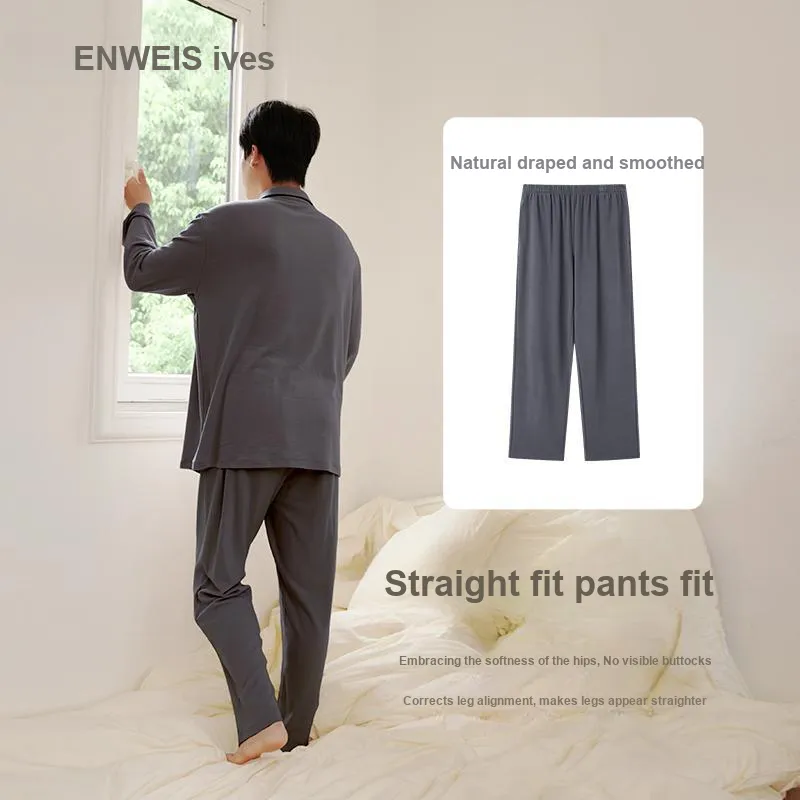 ENWEIS Pajama Set Fruit Puree Men's-3