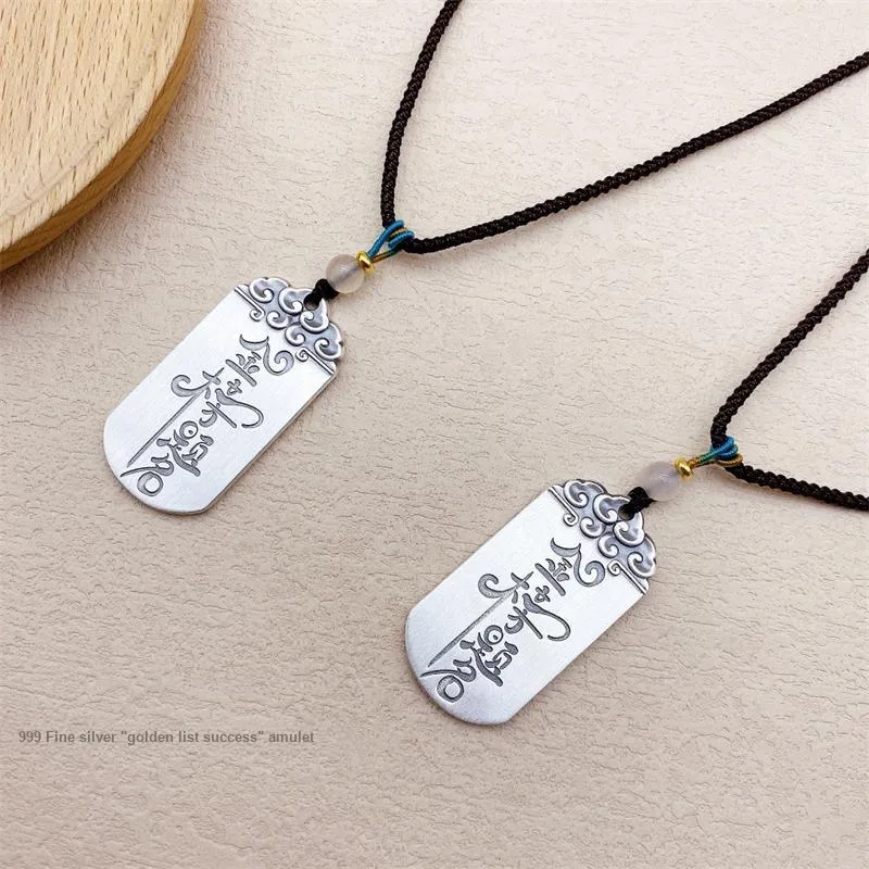 BMK 999 Fine Silver Necklaces Unisex-3