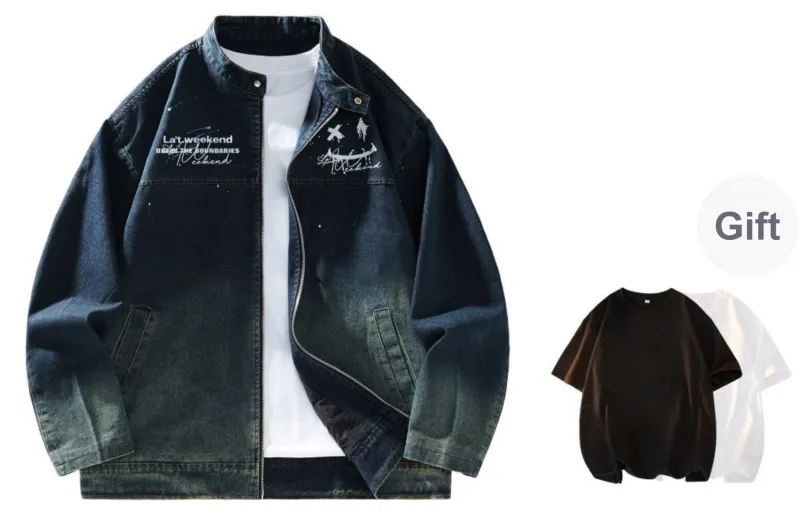 LA'T.WEEKEND Denim Jacket Unisex-19