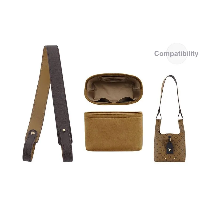 GUYI Нейлоновый плечевой ремень подкладка сумка для хранения сумка среднего размера с подкладкой аксессуар женский коричневый