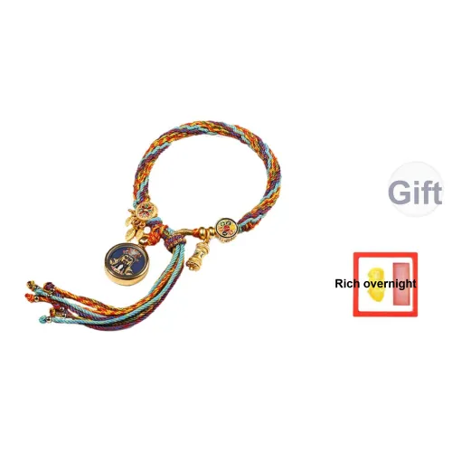 Плетеные банты Ткань Браслеты Унисекс