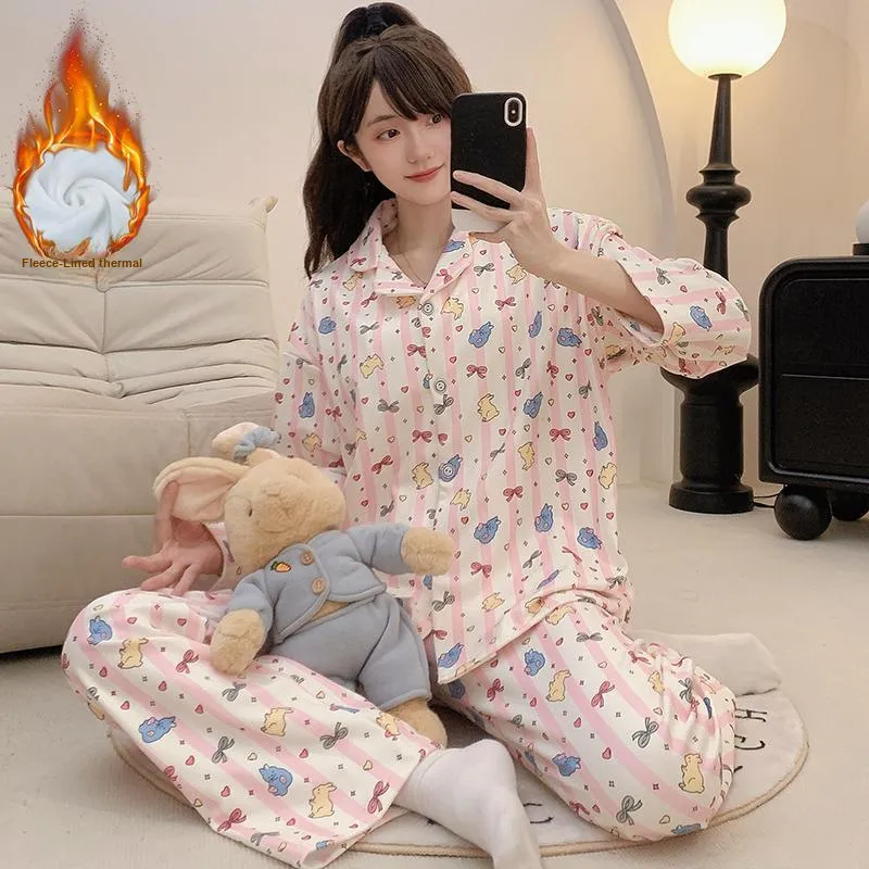 WANANNI Pajama Set Women's Pink-2