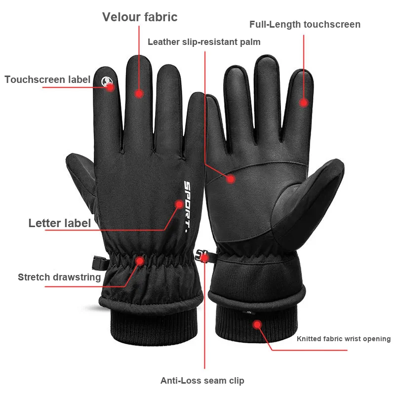 TMT Ski Gloves-1