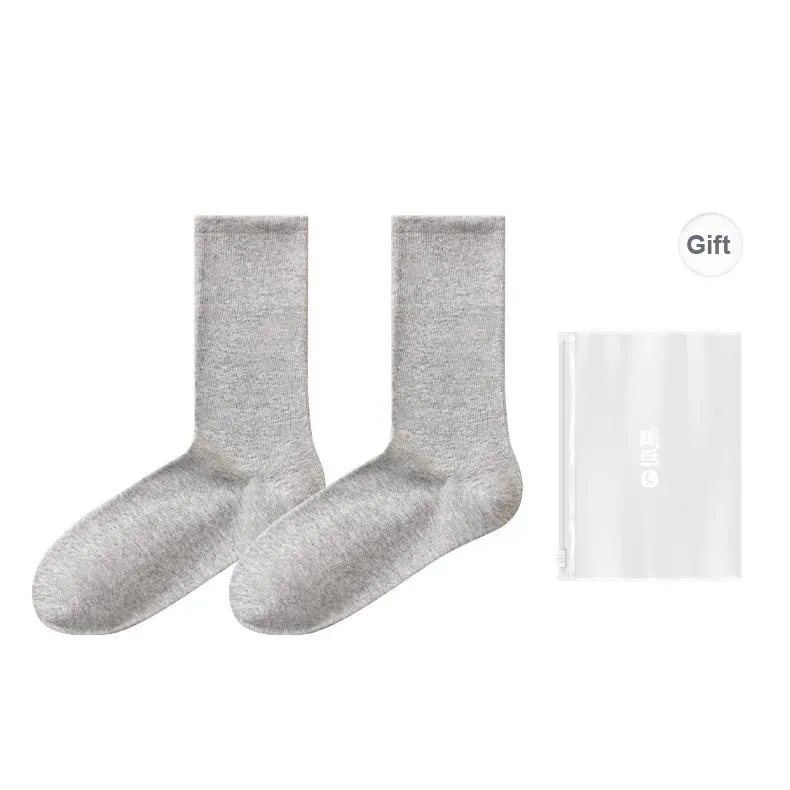 Temooues Unisex Mid Calf Socks-13
