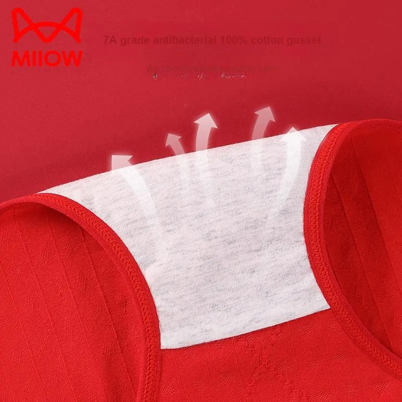 MIIOW Trend Party Series Underpants Women's Shopping Bag 3 Pack-2