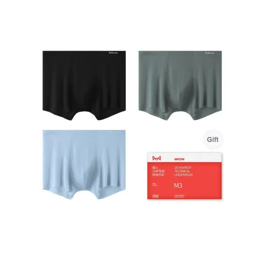 MIIOW Underpants Men's Shopping Bag 3 Pack