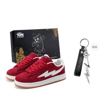 TALKING TOM Lightning Vengeance Storm Anti Slip And Wear Resistant Lightweight Low Top Skateboard Shoes Unisex