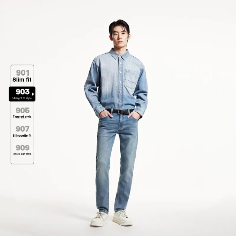 JACK&JONES Jeans Men E42 Medium Denim Blue-3