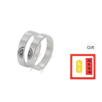 Chongqing Gold Store S999 Fine Silver Rings Unisex