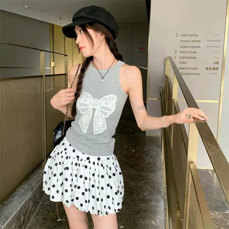 SNZX Two Piece Skirt Sets Women's-3