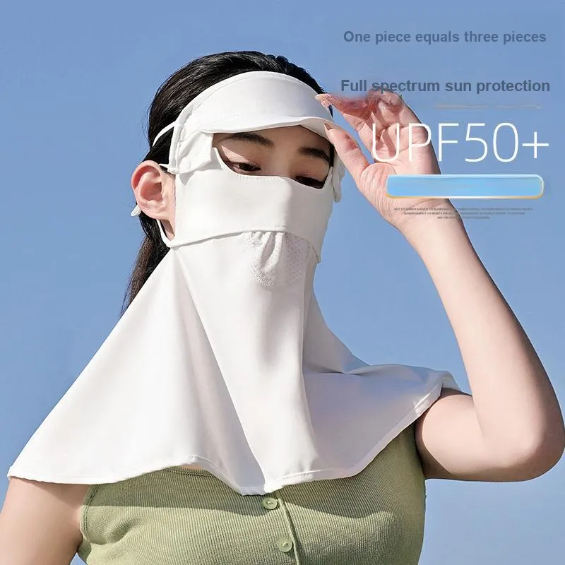 Shanghai Story 87% Polyester, 13% Elastane Sun Protection Masks Women's-15