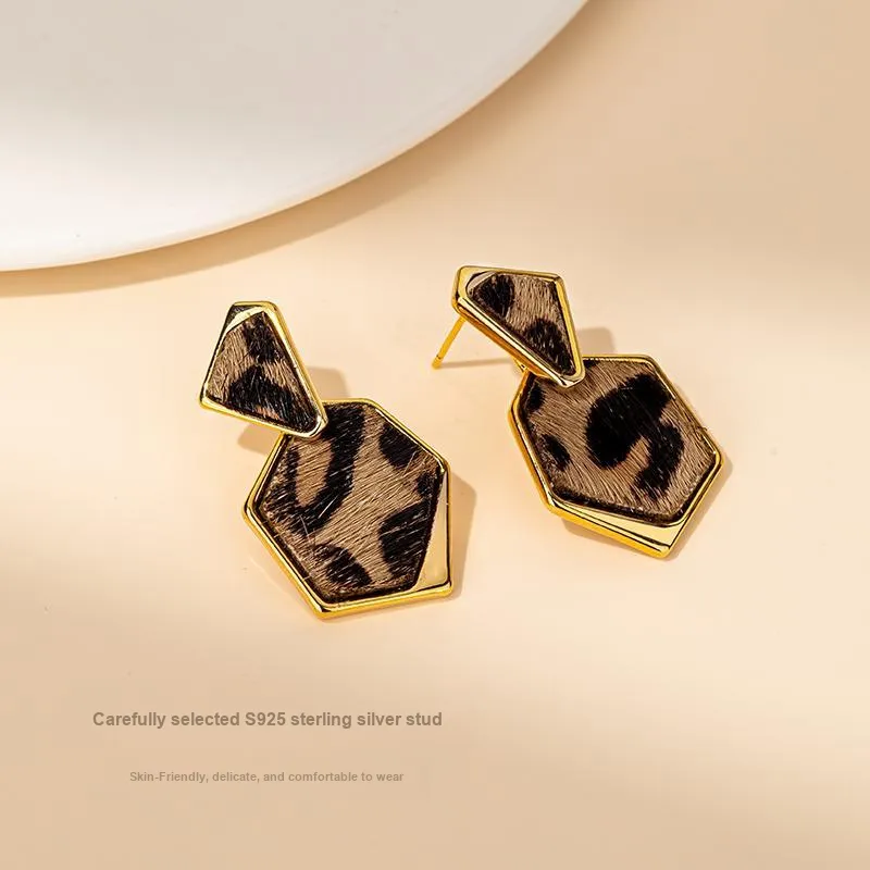 QLADY S925 Silver Stud Earrings Women's-3