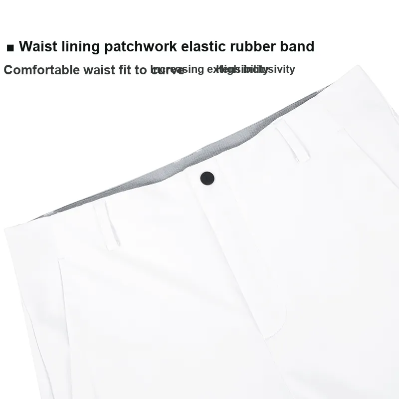EUROPEAN TOUR Casual Pants Men's White-3