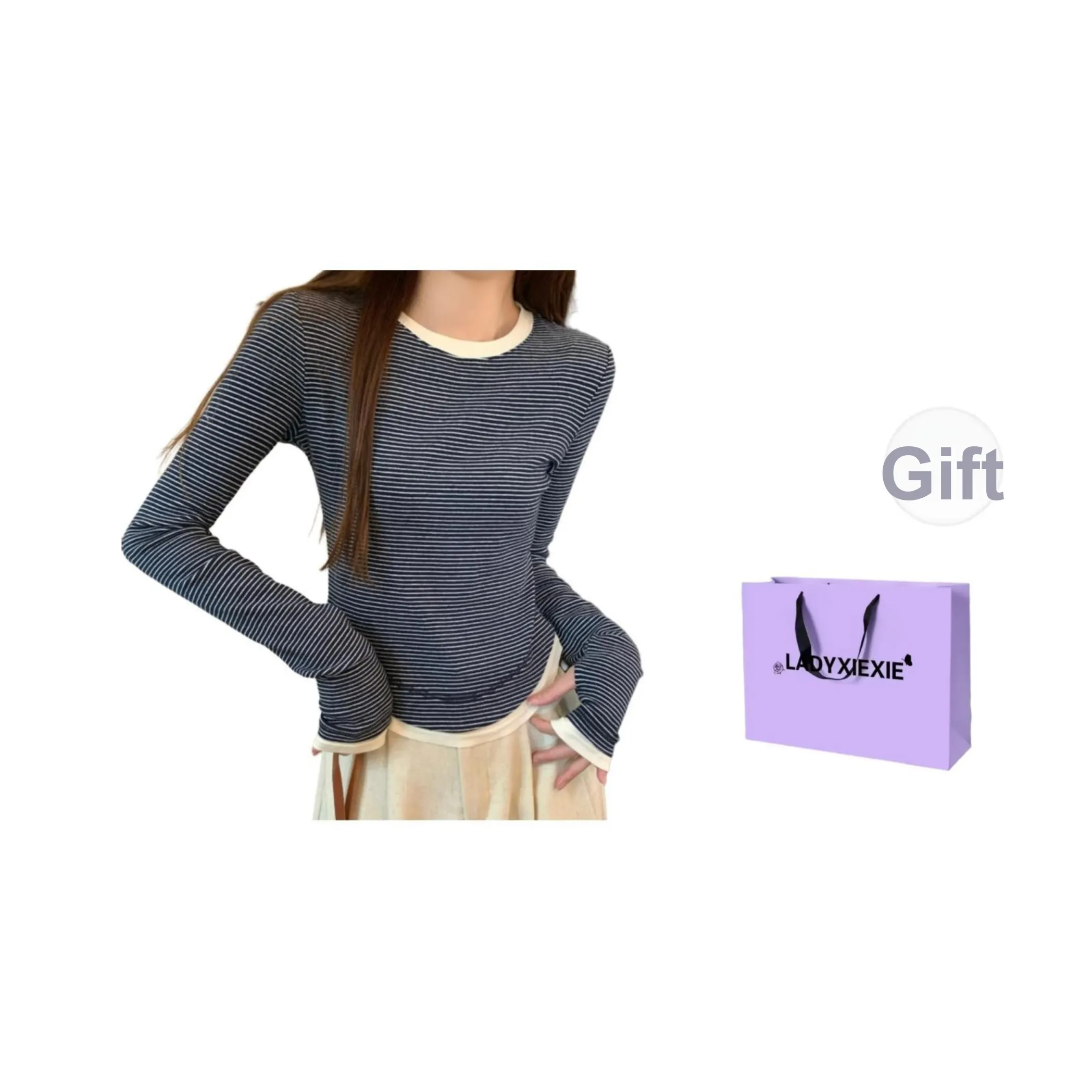 LADYXIEXIE Стандартная T-рубашка Женская