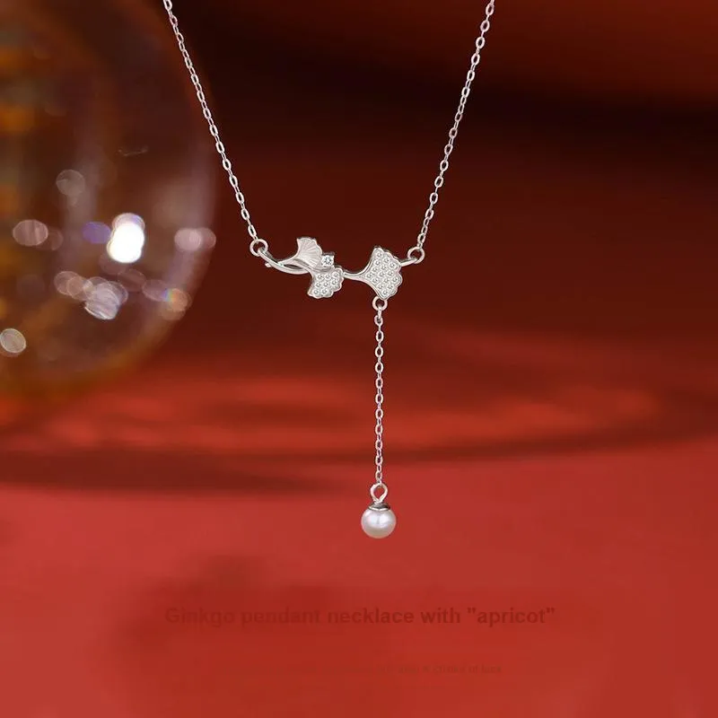 Andaozi Pearl Necklaces Women's-1