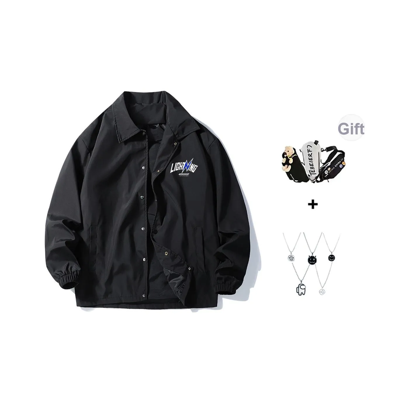 LIGHTNING BEAR Jackets Unisex