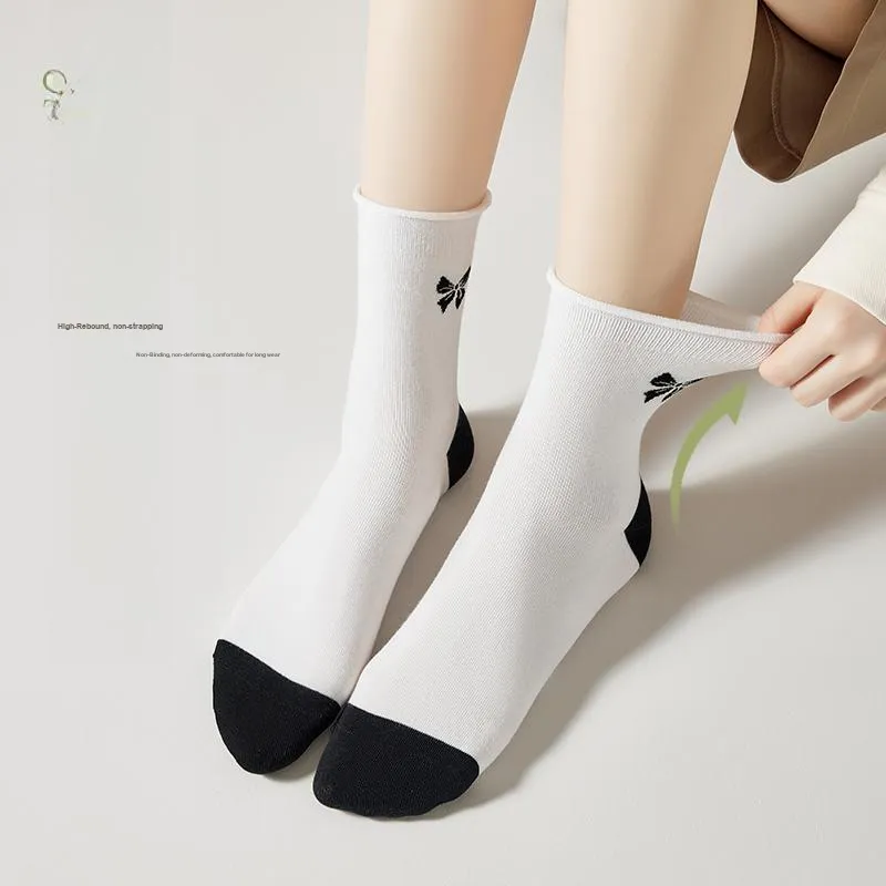 Ordifen Mid Calf Socks Women's 4 Pack-3