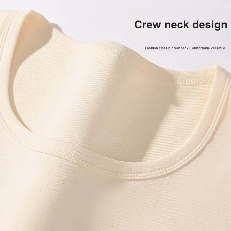 Cotton Gene Set in Sleeve T Shirt Women's-4