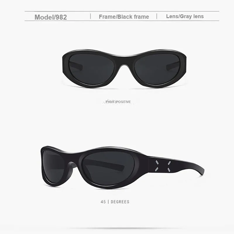 YALMY PC Oval Sunglasses Unisex-5