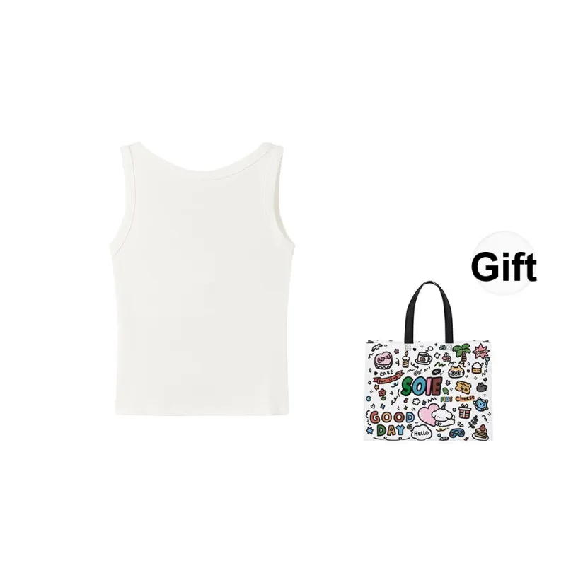 SOIE Tank Tops Women's White-1