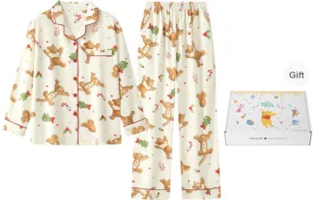 Gongdie x Disney Pajama Set Unisex Gift Box Set Apricot
