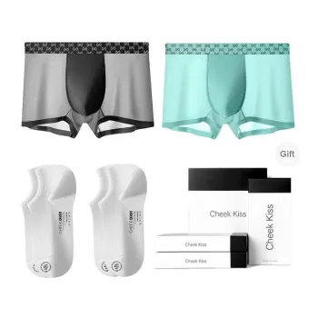 Cheekkiss Underpants Men's Gift Box Of 2 Strips