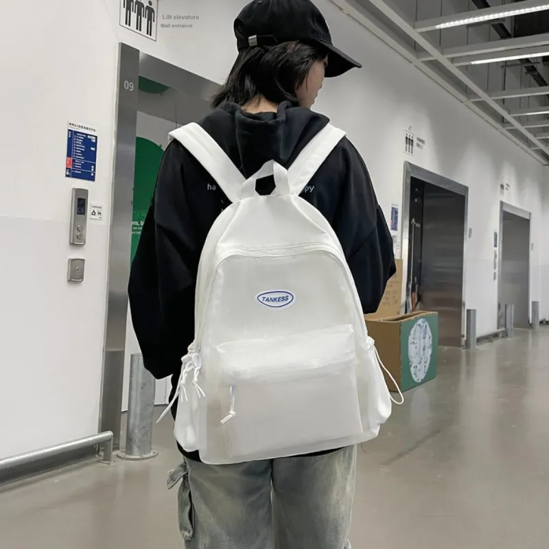 Kewuku Nylon Backpack Unisex Multicolor-4