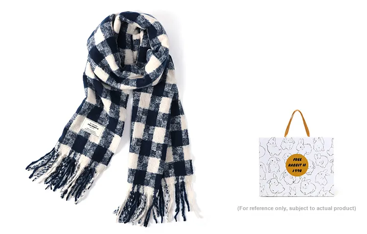FREE RABBITⅡ Knit Scarves Unisex-10