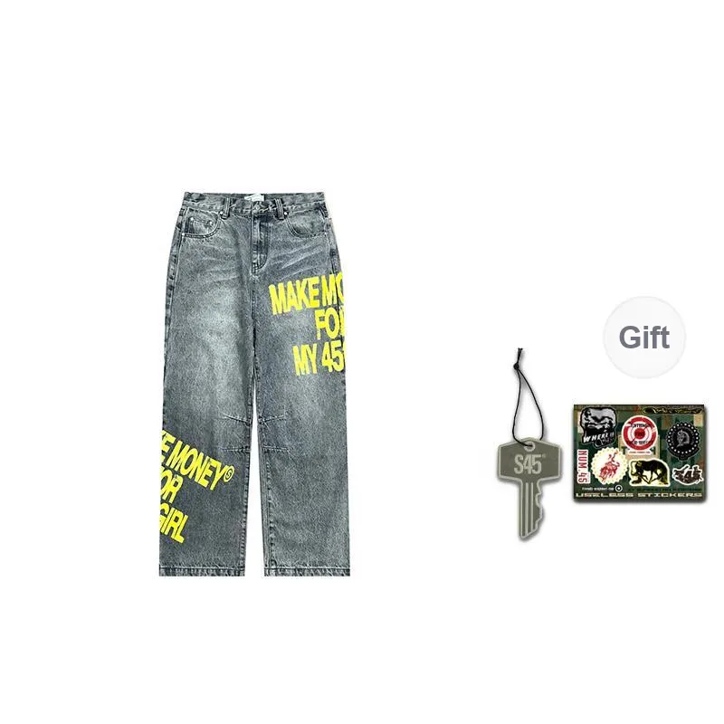 S45 Jeans Unisex Light Blue-2