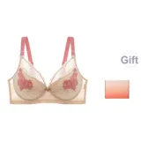 Silk Wadding C-F Cup Gold Pink