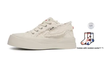 BUFFALO BOUND Anti-Slip Wear-Resistant Low-Top Skateboard Shoes Unisex