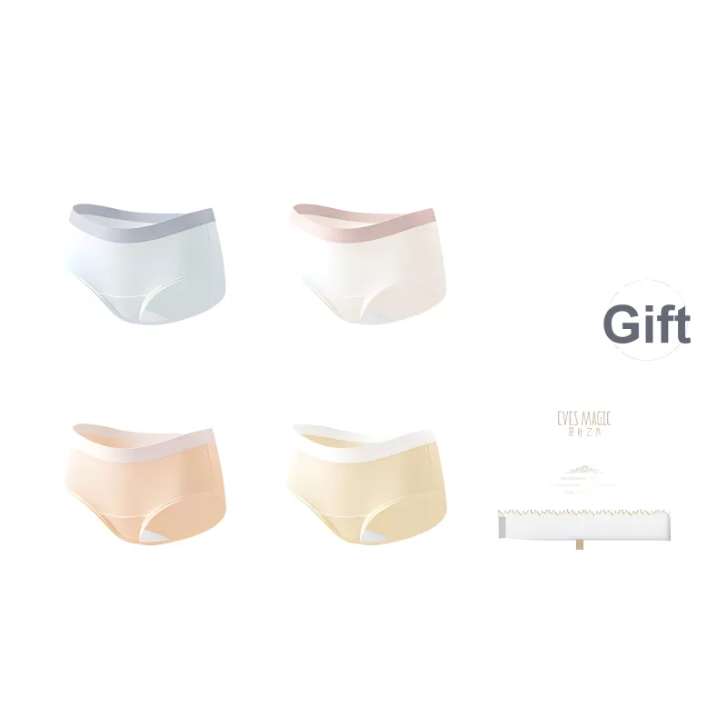 XIA.WA.ZHI.XIU Underpants Women's Shopping Bag 4 Pack-60