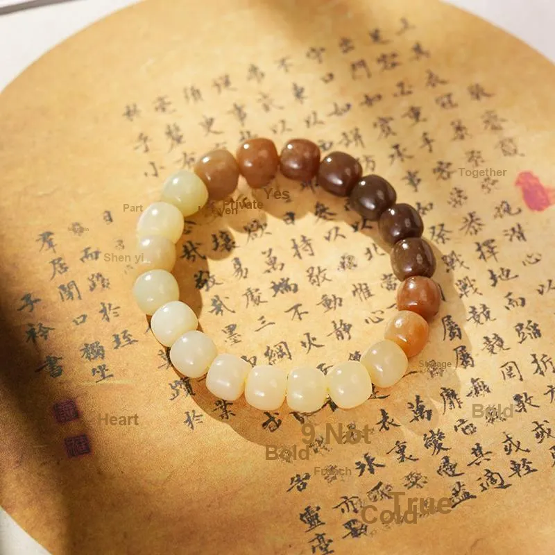 FANHAOGANG JADE Hetian Jade Bracelets Sugar Jade Unisex-2