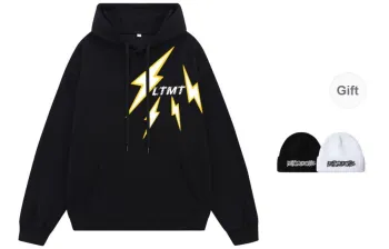 LIGHTNING MONSTER Sweatshirt Unisex Comes With Beanie