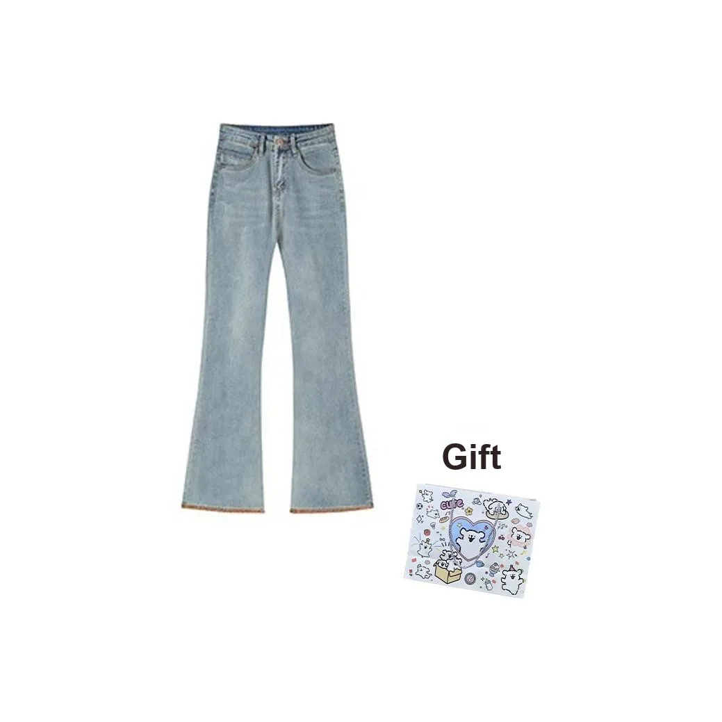 MARIE·COCO Флисовые Джинсы с Подкладкой Женские Джинсы