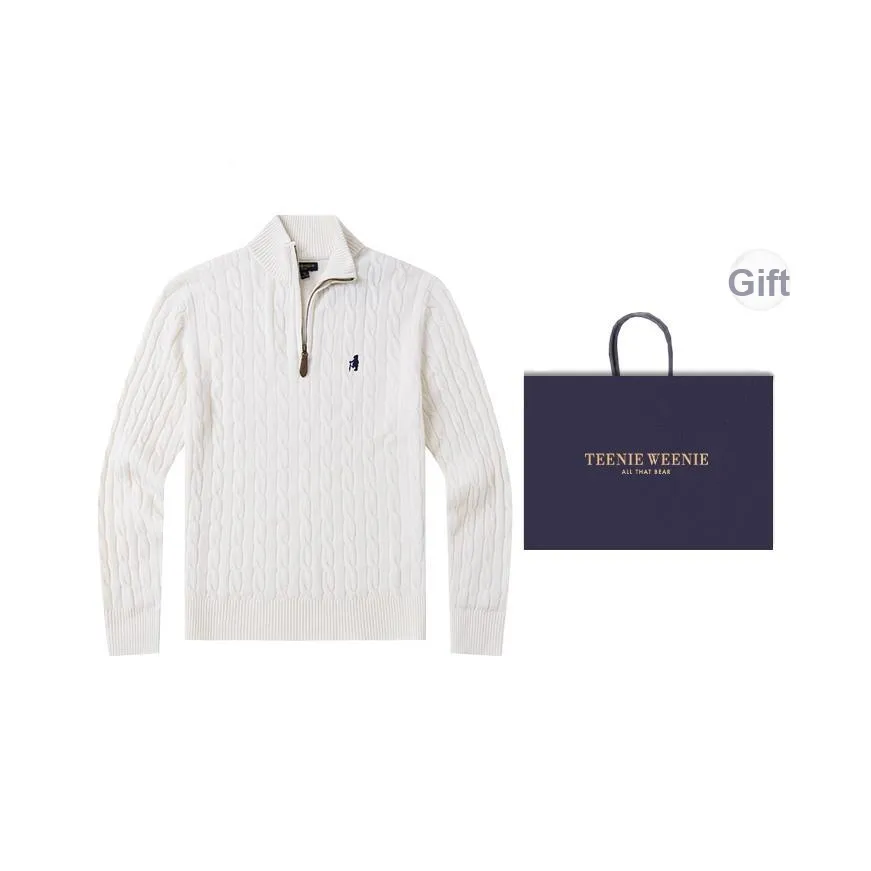 Teenie Weenie Men American Old Money Style Collection Timeless Preppy Style Осенний свитер унисекс